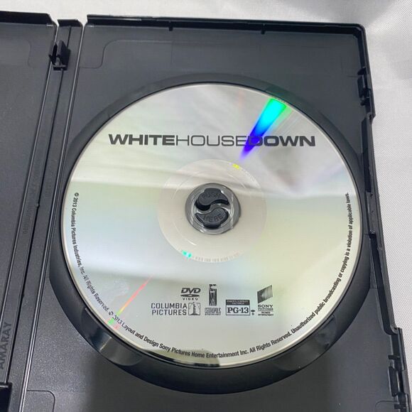 White House Down DVD Channing Tatum Jamie Foxx with Case 2013 Rated PG-13 - Picture 8 of 9